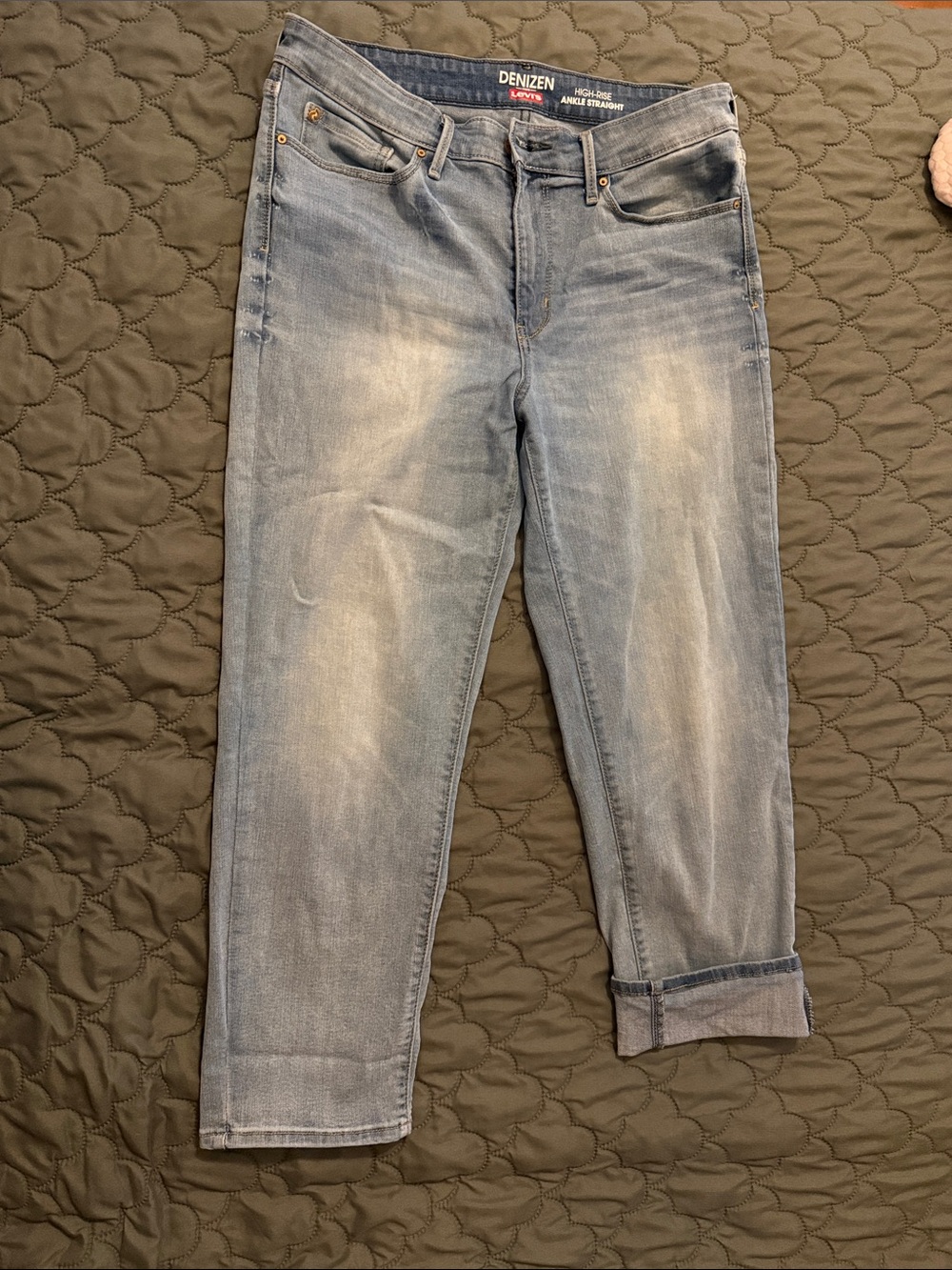 Denizen from Levi's Light Blue Cropped Ankle Jeans